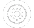 TRW Brzdov kotou - 307 mm TRW DF4509, DF4509