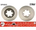 TRW Brzdov kotou - 300 mm ‐ TRW DF4553