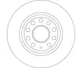 TRW Brzdov kotou - 286 mm TRW DF4558, DF4558