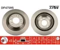 Brzdov kotou TRW ‐ TRW DF4759S