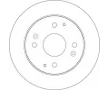 TRW Brzdov kotou - 260 mm TRW DF4815, DF4815