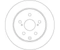 TRW Brzdový kotouč - 281 mm TRW DF4829, DF4829
