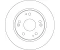 TRW Brzdov kotou - 260 mm TRW DF4837, DF4837