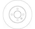 TRW Brzdov kotou - 256 mm TRW DF4839, DF4839