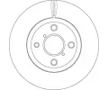 TRW Brzdov kotou - 258 mm TRW DF4842, DF4842