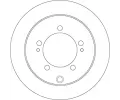 TRW Brzdov kotou - 262 mm TRW DF4845, DF4845