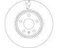 TRW Brzdov kotou - 314 mm TRW DF4866S, DF4866S