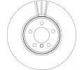 TRW Brzdov kotou - 344 mm TRW DF4867S, DF4867S