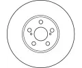 TRW Brzdov kotou - 276 mm TRW DF4871, DF4871