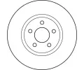 TRW Brzdov kotou - 280 mm TRW DF4874S, DF4874S