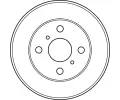 TRW Brzdov kotou - 229 mm TRW DF4884, DF4884