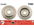 Brzdov kotou TRW ‐ TRW DF4887