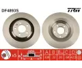 TRW Brzdov kotou - 330 mm ‐ TRW DF4893S