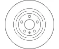 TRW Brzdov kotou - 330 mm TRW DF4893S, DF4893S