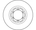 TRW Brzdov kotou - 254 mm TRW DF4897, DF4897