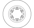 TRW Brzdov kotou - 256 mm TRW DF4898, DF4898