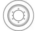 TRW Brzdov kotou - 315 mm TRW DF4903S, DF4903S