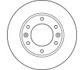 TRW Brzdov kotou - 300 mm TRW DF4924S, DF4924S