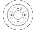 TRW Brzdov kotou - 324 mm TRW DF4925, DF4925