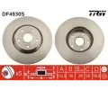 TRW Brzdov kotou - 316 mm ‐ TRW DF4930S
