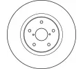 TRW Brzdov kotou - 316 mm TRW DF4930S, DF4930S