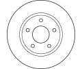 TRW Brzdov kotou - 276 mm TRW DF4933, DF4933
