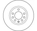 TRW Brzdov kotou - 278 mm TRW DF4936, DF4936