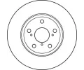 TRW Brzdov kotou - 295 mm TRW DF4939S, DF4939S