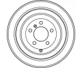 TRW Brzdov kotou - 354 mm TRW DF4954S, DF4954S