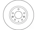 TRW Brzdov kotou - 296 mm TRW DF4958S, DF4958S