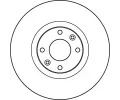 TRW Brzdov kotou - 302 mm TRW DF4962S, DF4962S
