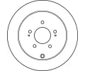 TRW Brzdov kotou - 302 mm TRW DF4963, DF4963