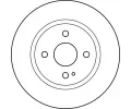 TRW Brzdov kotou - 258 mm TRW DF4966, DF4966