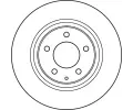 TRW Brzdov kotou - 301 mm TRW DF4967, DF4967