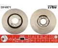 Brzdov kotou TRW ‐ TRW DF4971