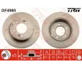 Brzdov kotou TRW ‐ TRW DF4980