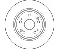 TRW Brzdov kotou - 282 mm TRW DF4982, DF4982