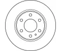 TRW Brzdov kotou - 296 mm TRW DF4992S, DF4992S