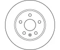 TRW Brzdov kotou - 296 mm TRW DF4995S, DF4995S