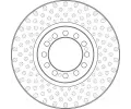 TRW Brzdov kotou TRW DF5013S, DF5013S