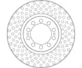 TRW Brzdov kotou PROEQUIP - 430 mm TRW DF5025S, DF5025S