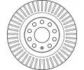 TRW Brzdov kotou - 300 mm TRW DF6005, DF6005