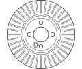 TRW Brzdov kotou - 294 mm TRW DF6010, DF6010