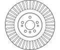TRW Brzdov kotou - 350 mm TRW DF6013S, DF6013S