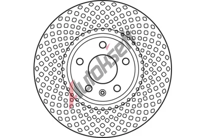 TRW Brzdov kotou - 320 mm TRW DF6015S, DF6015S