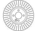 TRW Brzdov kotou - 294 mm TRW DF6016, DF6016