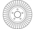 TRW Brzdov kotou - 300 mm TRW DF6019S, DF6019S