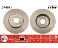 TRW Brzdov kotou - 278 mm ‐ TRW DF6031