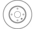 TRW Brzdov kotou - 278 mm TRW DF6031, DF6031