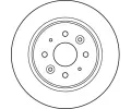 TRW Brzdov kotou - 261 mm TRW DF6055, DF6055